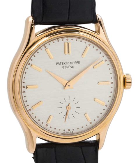 patek philippe 18k dress model 3923 watch|Patek Philippe .